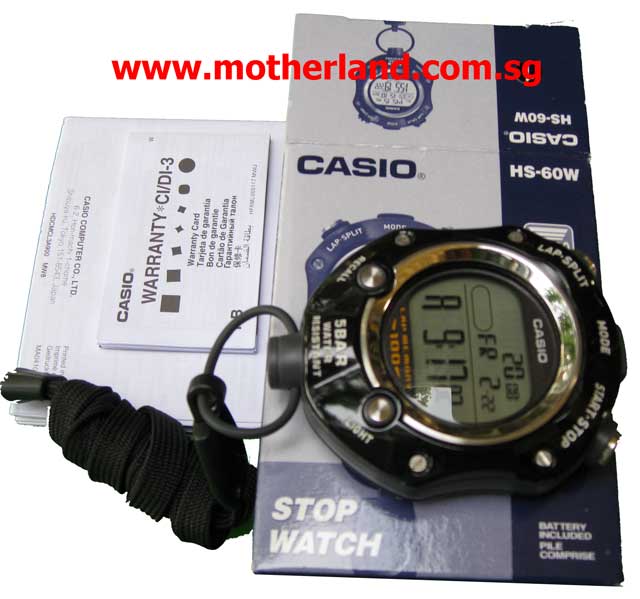 casio stopwatch price