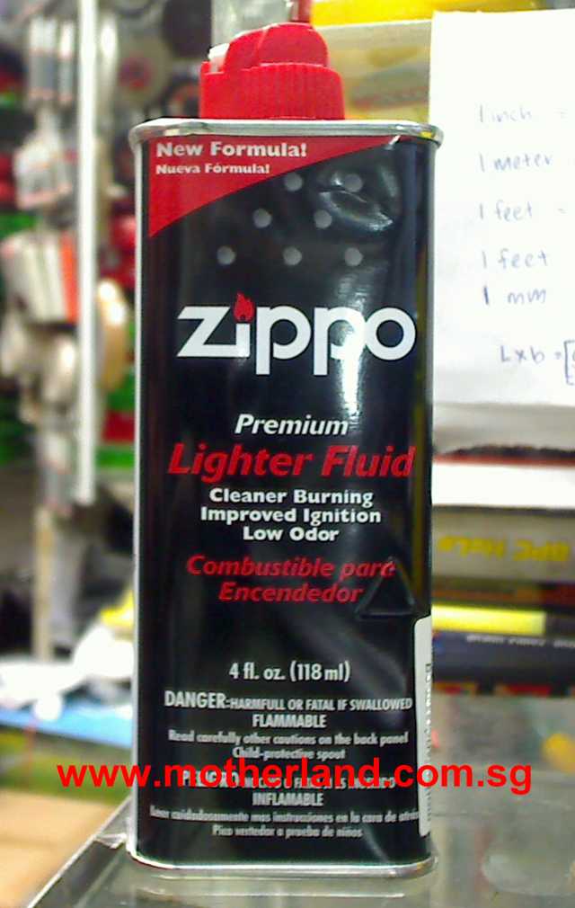 Zippo Lighter Gas